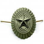 Insignia de sombrero privado del ejército ruso