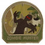 Zombie Hunter Airsoft Patch Embroidered