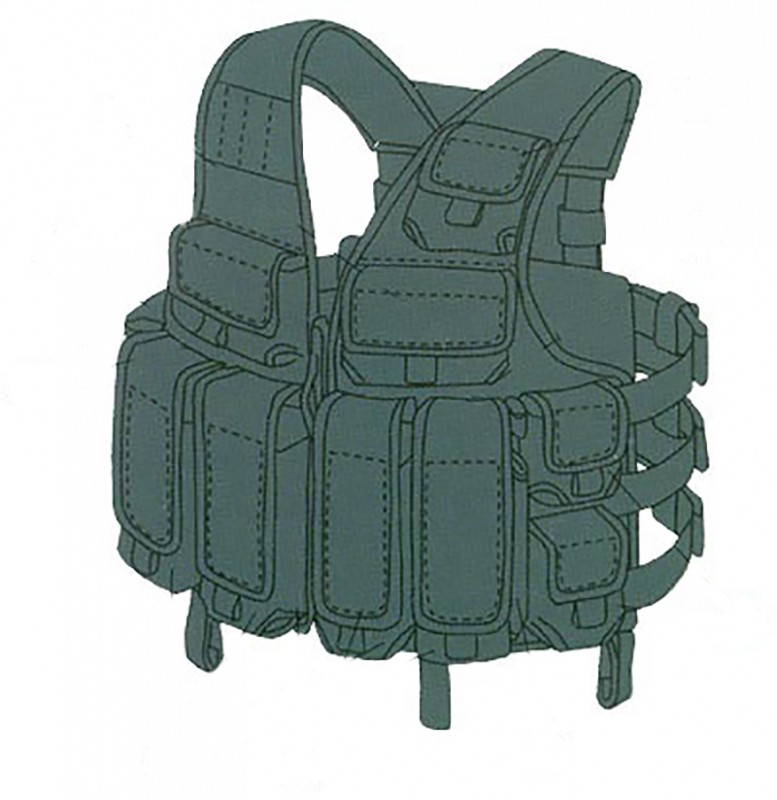 special forces chest rig tarzan m22