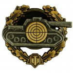 Emblema de peito de tanque de atirador do World Of Tanks