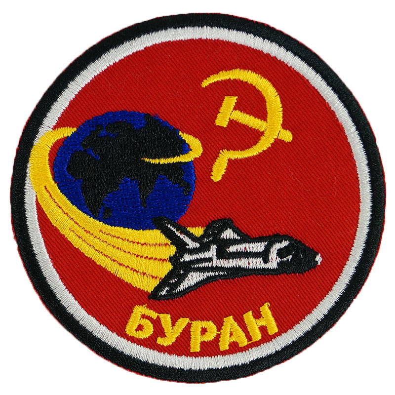 soviet space shuttle patch