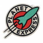 Patch do logotipo da Planet Express