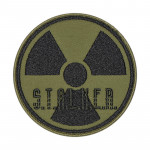 Remendo para logotipo de radiação de stalker
