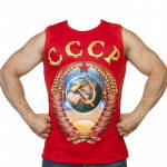 T-shirt Soviétique Jersey Rouge