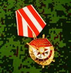 Distintivo del premio dell'ordine falce e martello