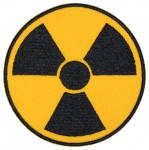 Radiation Danger Sign Patch
