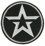 Army Of Russia Embroidered Sleeve Patch Velcro Star Black