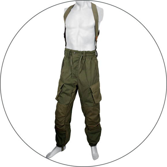 military pants suspenders