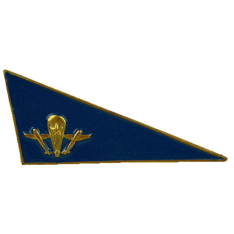 airborne beret badge blue