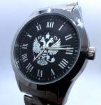 Russian Quartz Wrist Watch Slava Double Eagle