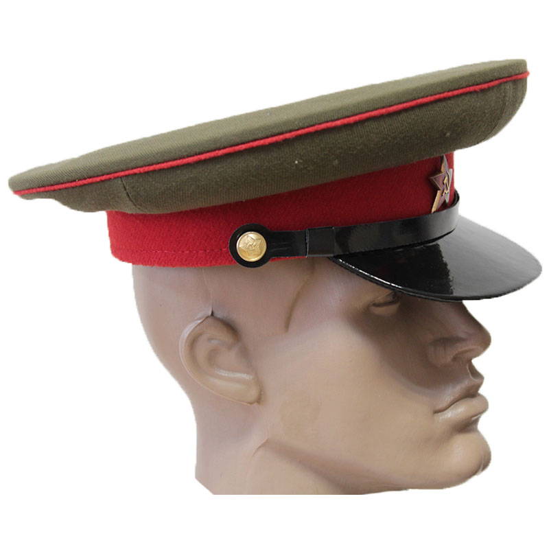 Soviet Red Army Infantry Ground Forces Sergeant Military Visor Hat