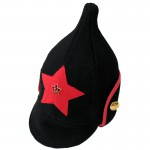 Soviet Budenovka Hat Black