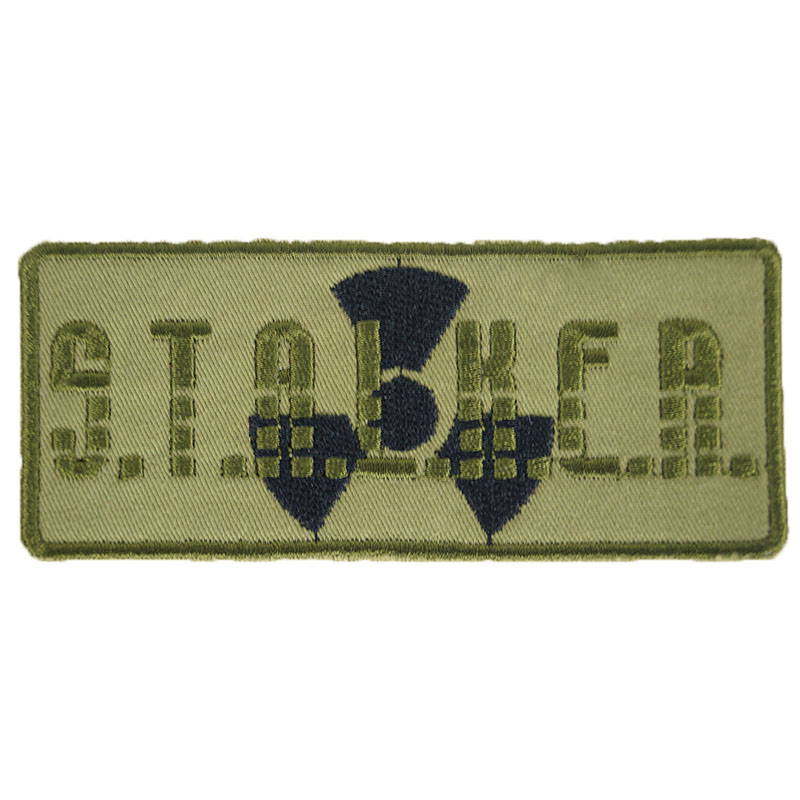 Stalker Embroidered Patch Olive