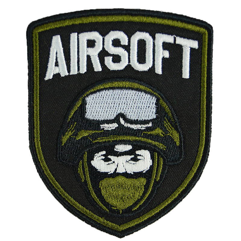 airsoft player patch