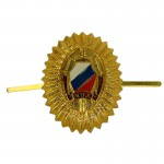 Russian Mvd Police Hat Pin Badge