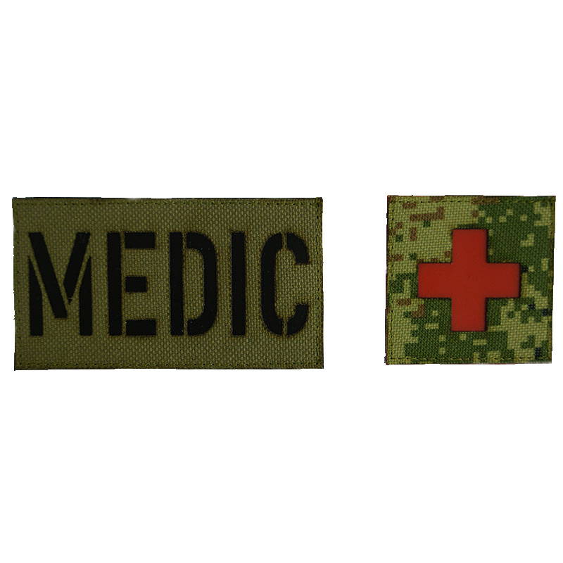 military paramedic patch