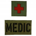 Patch militaire sur les manches Medic