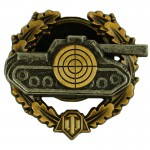 World Of Tanks Francotirador Tanque En El Pecho La Insignia De