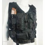 Special Forces Assault Vest Black