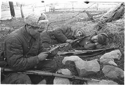 Soviet Army WW2 Vatnik Military Winter Uniform Telogreika