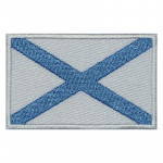 St Andrew Cross Patch