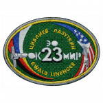 Parche de la misión espacial rusa EO 23 de USA