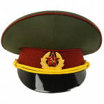Chapéu de oficial militar soviético
