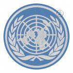 Les Observateurs Des Nations Unies Emblème De Patch