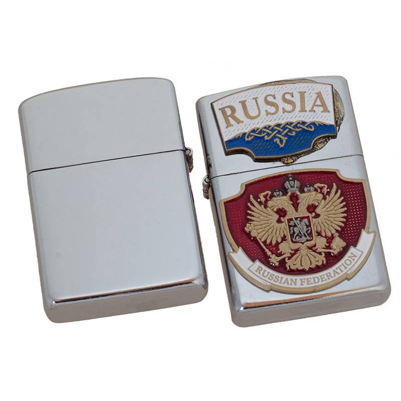 Patriotic Zippo Lighter Russia