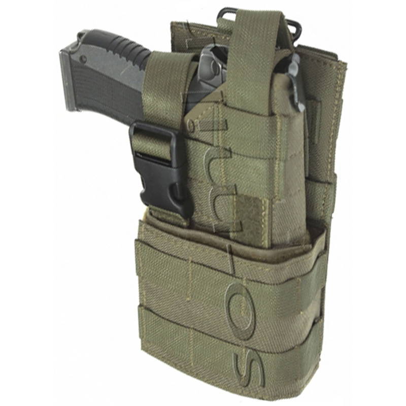 Details about   Tactical Belt Mount Handgun Holster Universal MOLLE Pistol Holster Right-Hand 