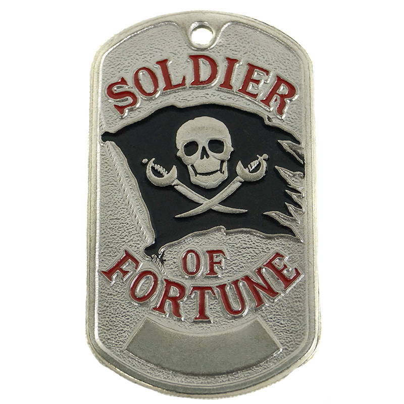 soldier of fortune dog tag