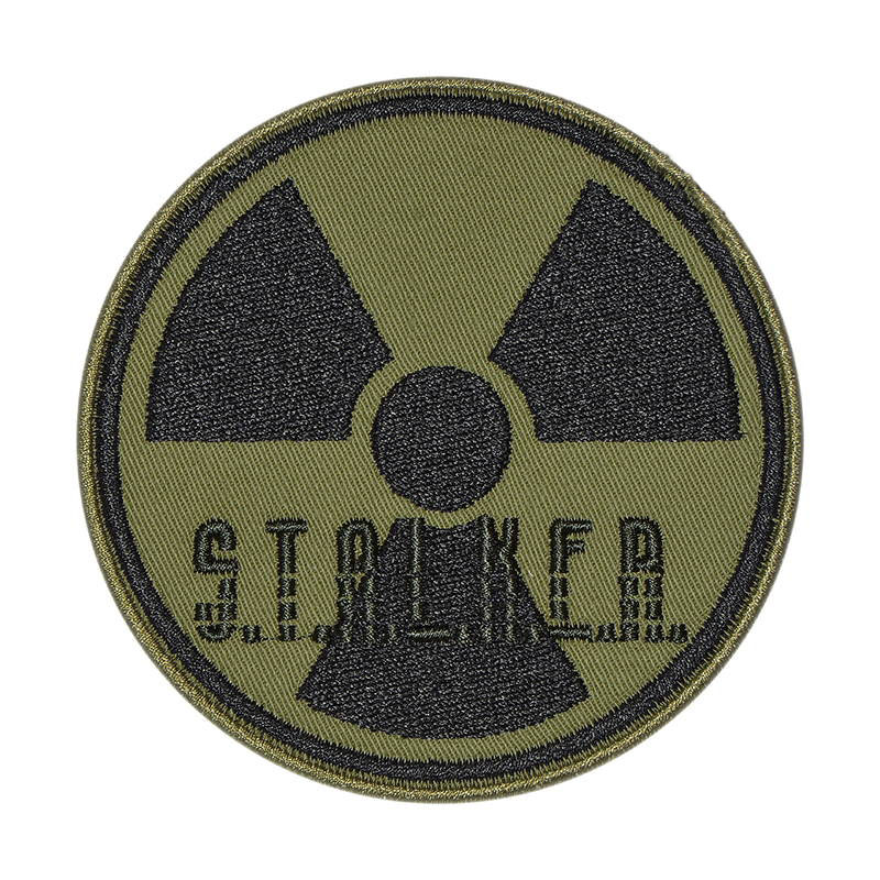 stalker radiation logo patch