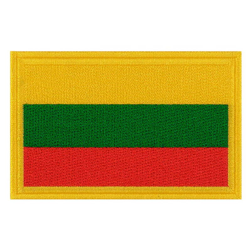 Lithuania flag patch