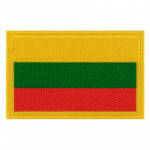Republic of Lithuania Flag Patch