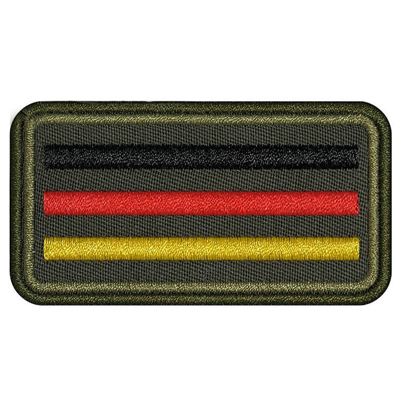 germany flag tricolor patch