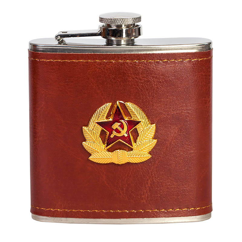 soviet hip flask