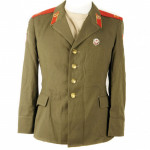 Jaqueta de uniforme do exército soviético