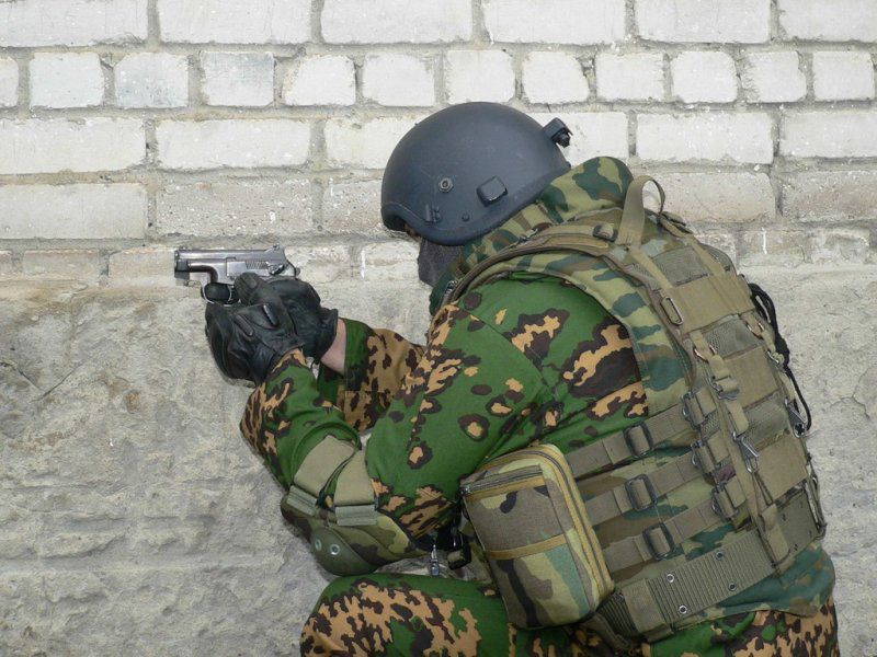Russian Military Spetsnaz Suit Partizan Camo