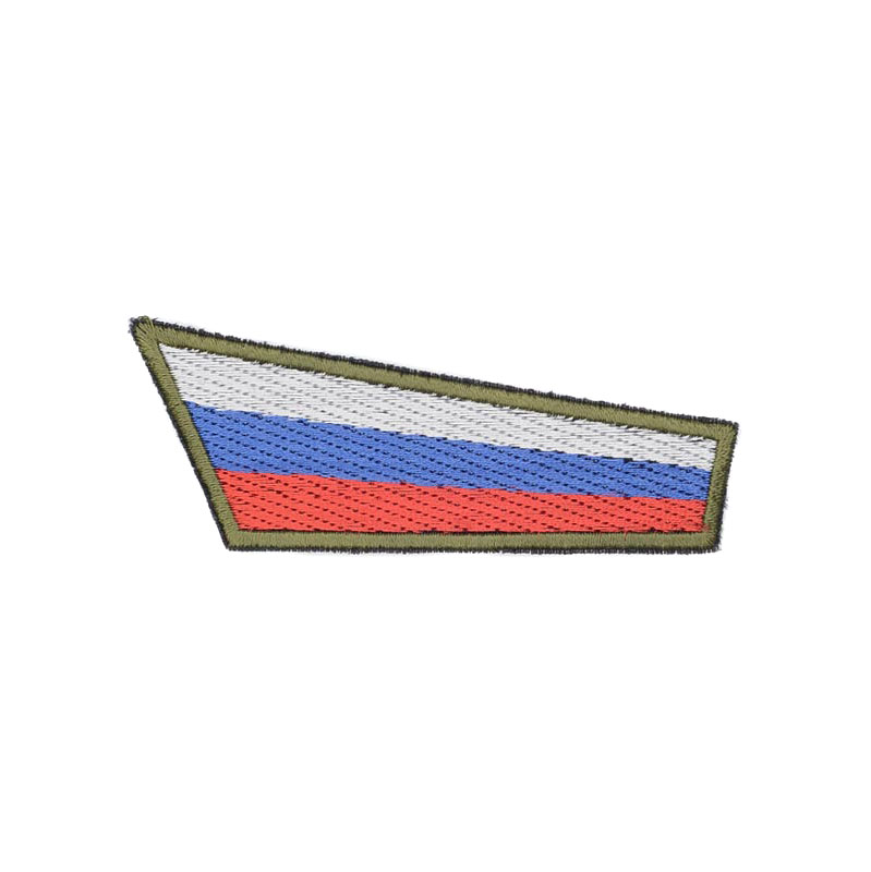 Russian Tricolor Flag Beret Patch