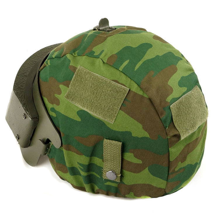 green flora helmet cover