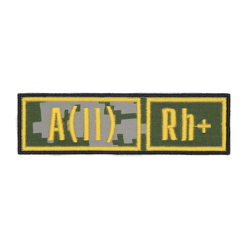 Military Blood Type Patch