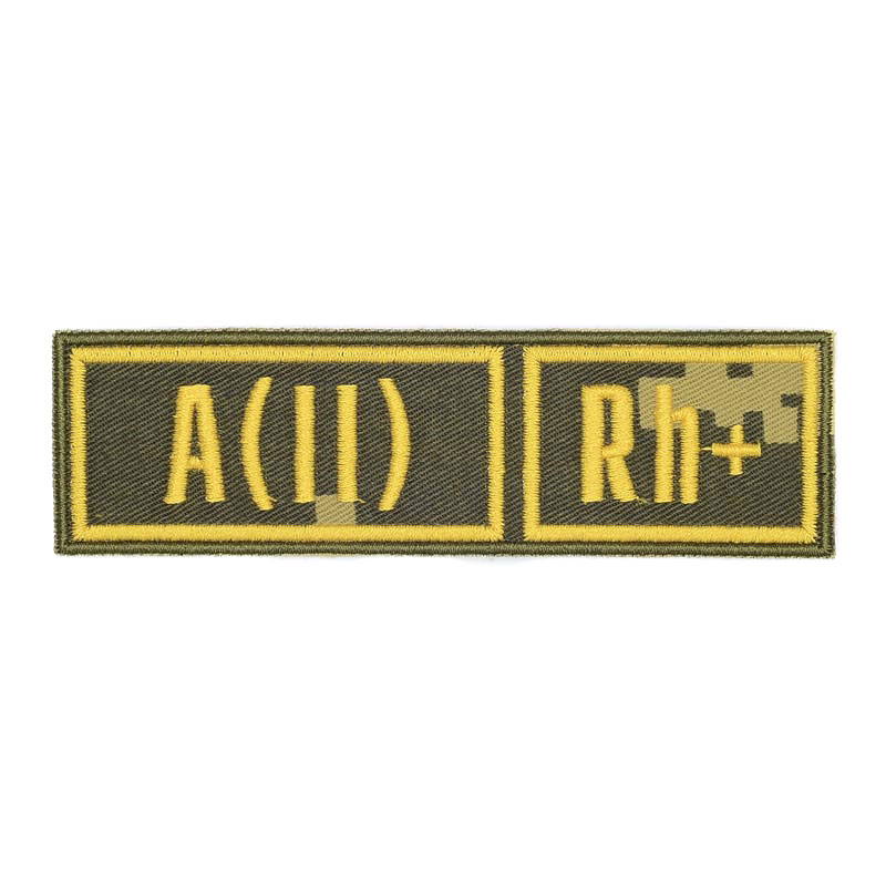 Military Blood Type Patch
