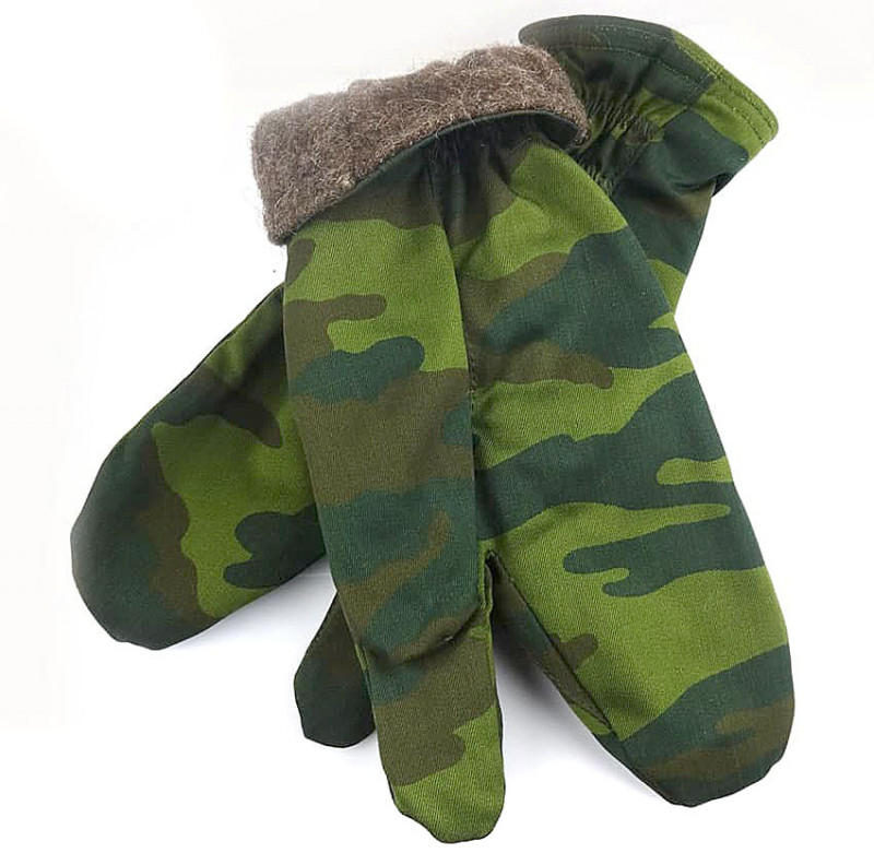 Russian Military Flora Camo Gloves