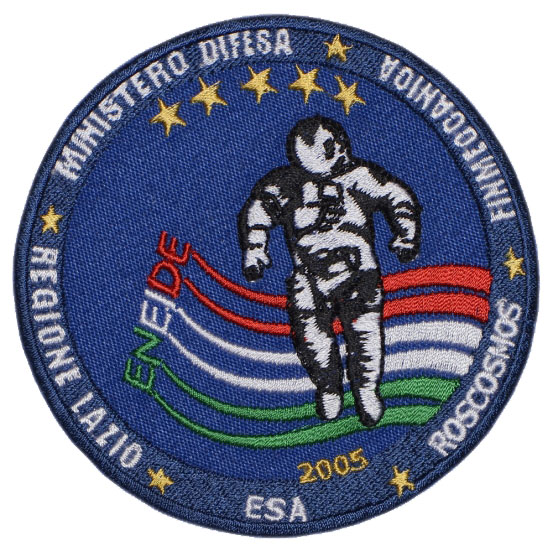 Soyuz TMA-6 ENEIDE ESA ROSCOSMOS Russian space patch