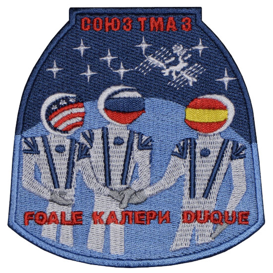 Soyuz TMA-3 Russian space programme patch