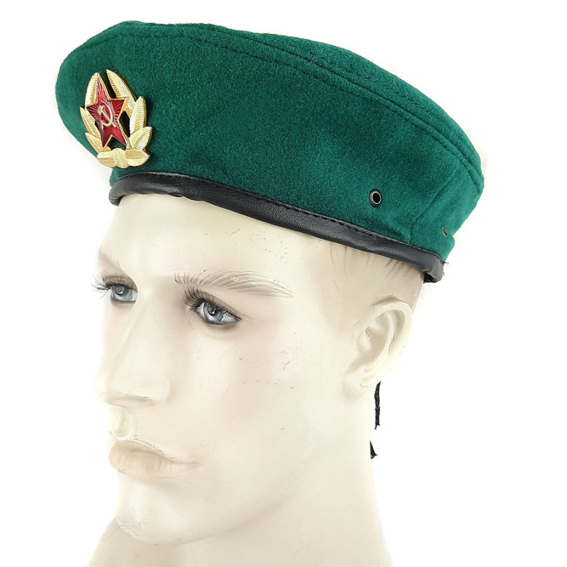 Russian Soviet Army Military Green Beret Border Troops