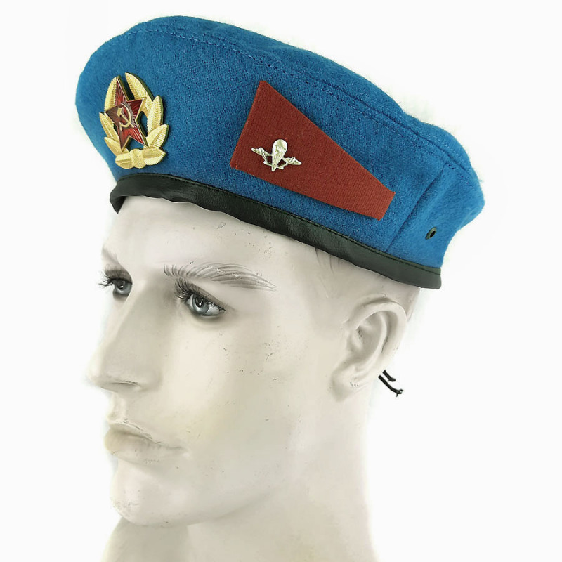 Soviet VDV Airborne Troops Beret 1978 Badge