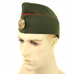 Casquette latérale de chapeau de pilote militaire de l'armée russe
