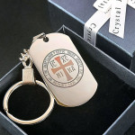 Orthodox Russian IC XC NIKA Name Tag Keychain Premium Gift Box