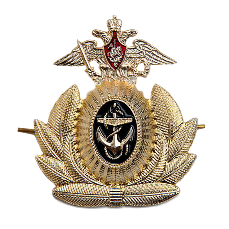 Russian navy hat badge